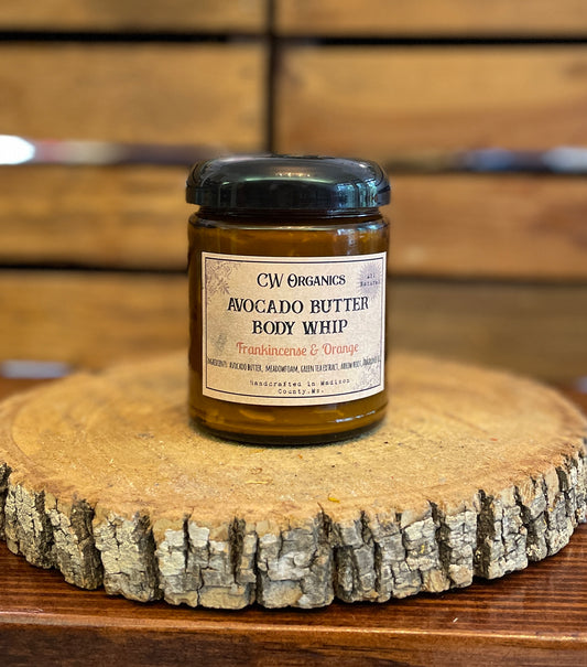 Avocado Butter Body Whip- Frankincense & Orange