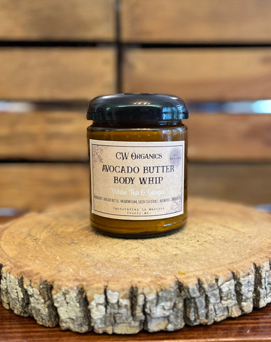 Avocado Butter Body Whip - White Tea & Ginger