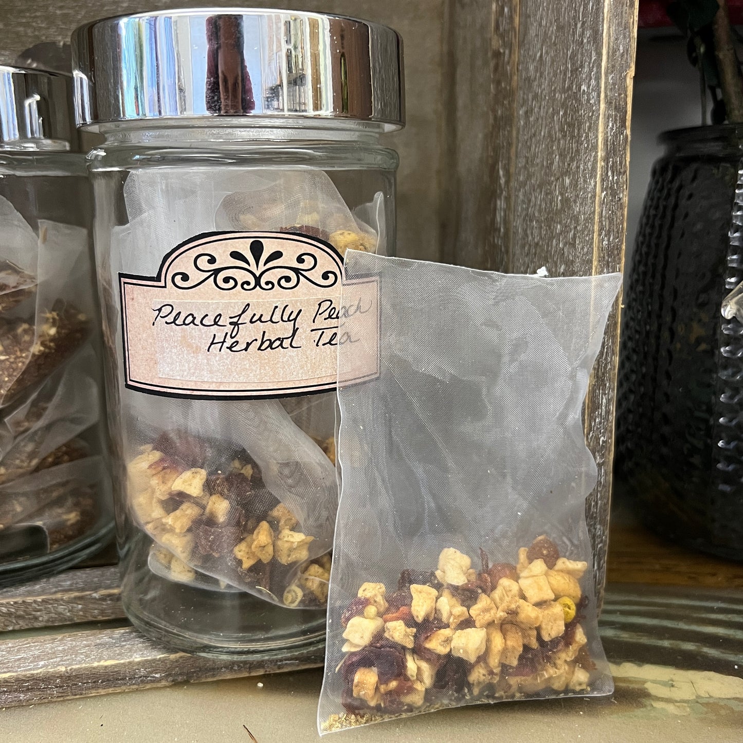 Peacefully Peachy Herbal Tea Sachet